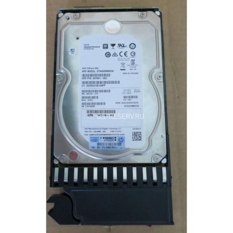 Жесткий Диск HP 4Tb (U1200/7200) 12G SAS 3,5" For MSA2052 MSA2050 MSA2042 MSA2040 MSA1050 MSA1040(K2Q82A)