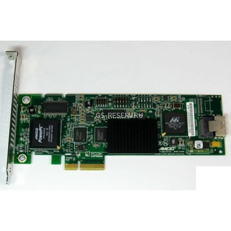 Контроллер RAID SATA 3Ware PowerPC405CR 256Mb Int-1xSFF8087 4xSATAII RAID50 SATAII-300 LP PCI-E4x(3W-9650SE-4LPML-KIT)