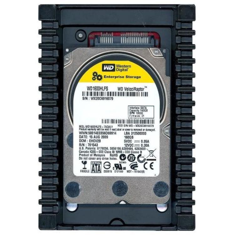 Жесткий Диск Western Digital VelociRaptor 160Gb (U300/10000/16Mb) SATAII 2,5"(WD1600HLFS)