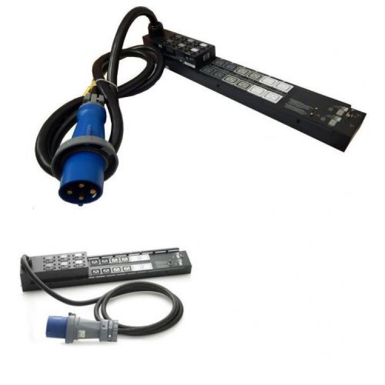 Распределительное Устройство Электропитания HP Switched Rack PDU Single Input 3 Phase 48A 17.3kVA 208/230V 12xC19(AF916A)