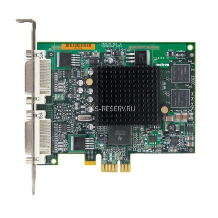 Видеокарта IBM (Matrox) Millennium G550 32Mb 64Bit DDR DualDVI LP PCI-E1x For Power6 Power7 P720(10N7756)