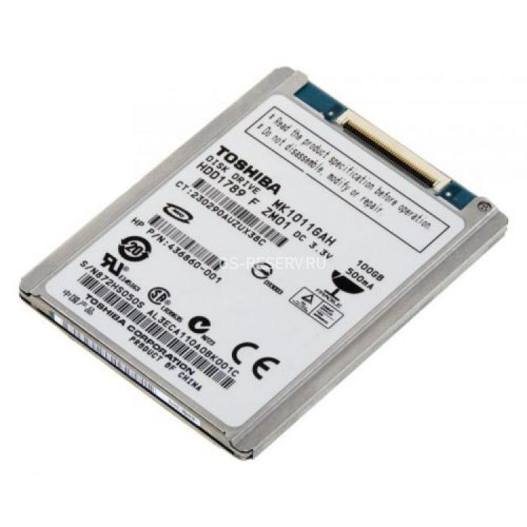 Жесткий Диск Toshiba 100Gb (U100/4200/8Mb) IDE IDC 1,8" For Apple iPod Video, Microsoft Zune and Notebooks(436860-001)