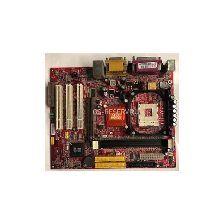 Материнская Плата Micro-Star SIS651 Socket 478 HT 2DDR333 U133 AGP4x 3PCI SVGA AC97 LAN mATX(MS-7005 651M-V(L))
