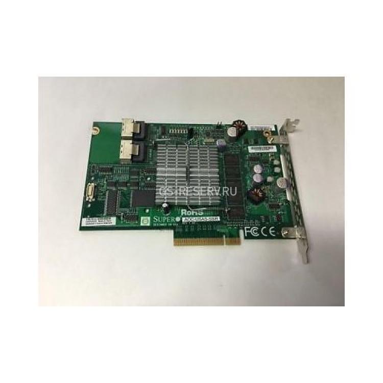 Контроллер SAS RAID SuperMicro Intel IOP348 256Mb DDRII Int-2xSFF8087 8xSAS/SATA RAID50 U300 UIO PCI-E8x For Motherboards H8DGU-LN4F+ H8DGU-F H8SMU H8DMU+ PDSMU X7DAL-E X7DAL-E+ X7DBN X7DBU X7DCU X7DWA-N X7DWN+ X7DWU Servers(AOC-USAS-S8iR)