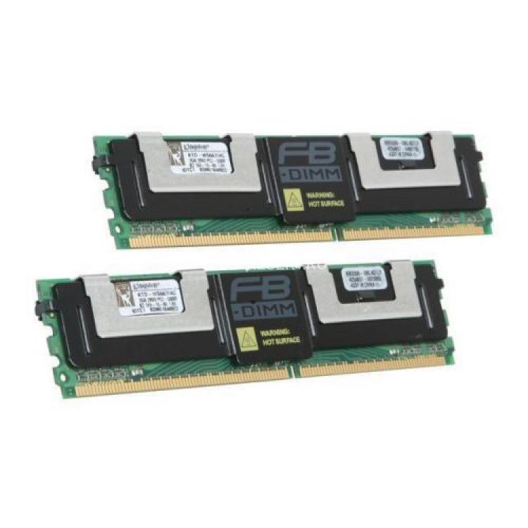 RAM FBD-667 Kingston 4Gb 2x2Gb 2Rx4 PC2-5300F For Dell A2026995 A2026998 A2026999 A2027000 A2027005 A2027060 A2027065 A2027066 A2027068 A2027070 A2027072 A2027074 A2052375 A2690233(KTD-WS667/4G)