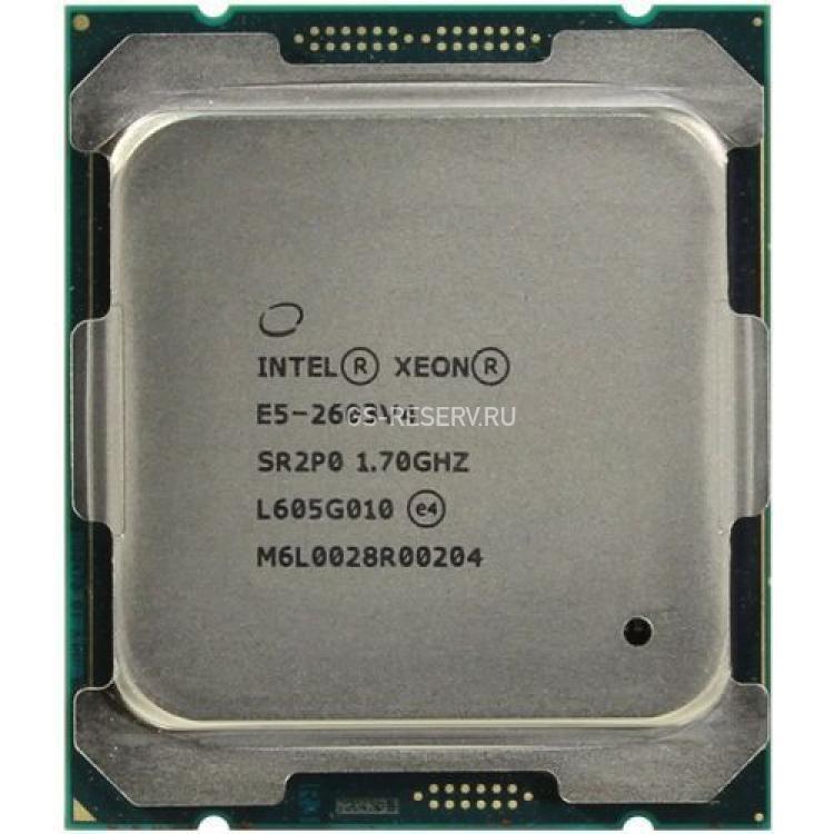 Процессор Intel Xeon E5 1700Mhz (6400/L3-15Mb) 6x Core 85Wt Socket LGA2011-3 Broadwell(E5-2603 V4)