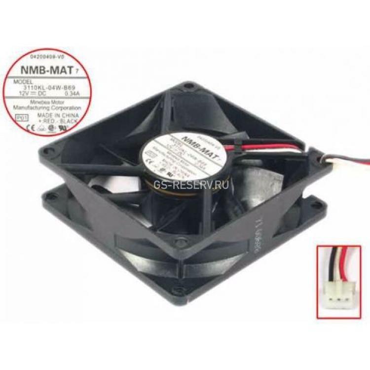 Вентилятор NMB 0.34A 12v 80x80x25mm(3110KL-04W-B69)
