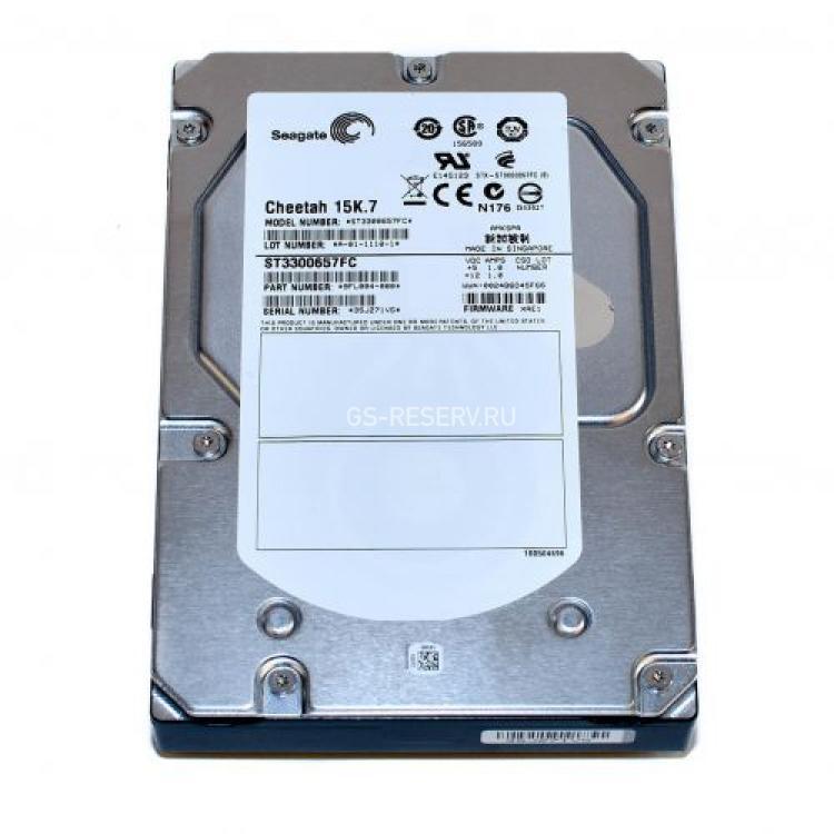 Жесткий Диск Seagate Cheetah 15K.7 300Gb (U4096/15000/16Mb) 40pin Fibre Channel 3,5"(9FL004)