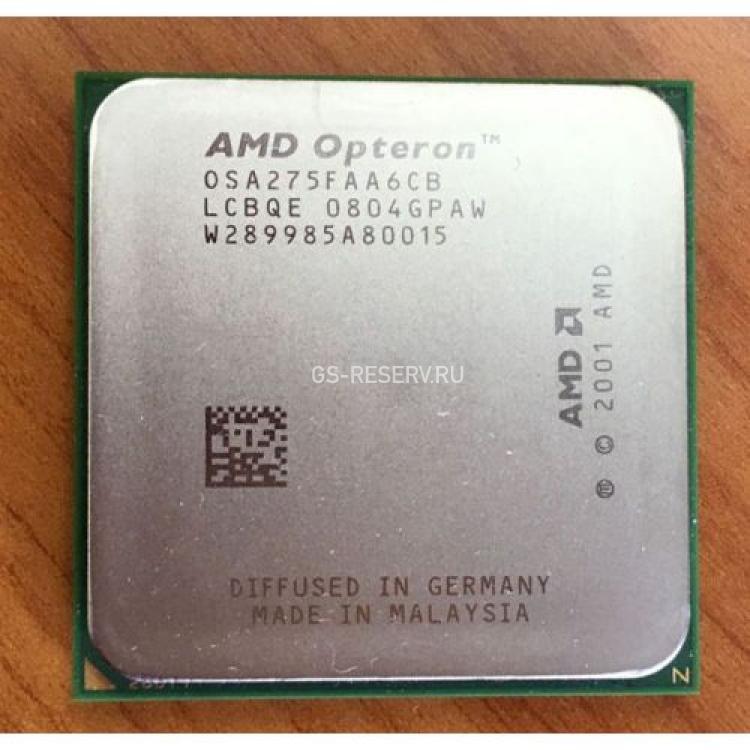 Процессор AMD Opteron 275 2200Mhz (2048/1000/1,3v) 2x Core Italy Socket 940(CCBWE)