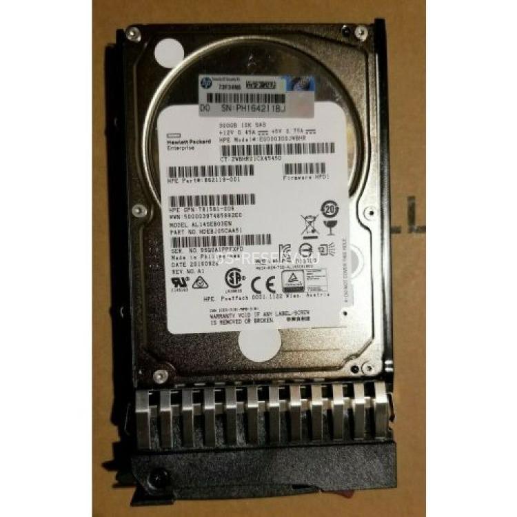Жесткий Диск HP (Toshiba) AL14SEB03EN 300Gb (U1200/10500/128Mb) 512n 12G SAS 2,5" For Gen5 Gen6 Gen7 Gen8 Gen9 Gen10(862119-001)