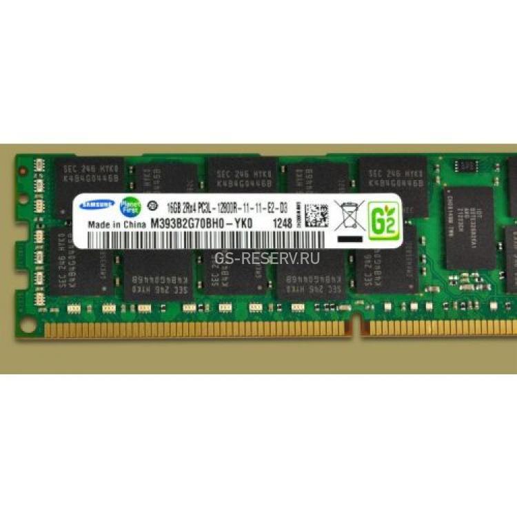 RAM DDRIII-1600 Samsung 16Gb 2Rx4 REG ECC Low Power PC3L-12800R-11(M393B2G70BH0-YK0)