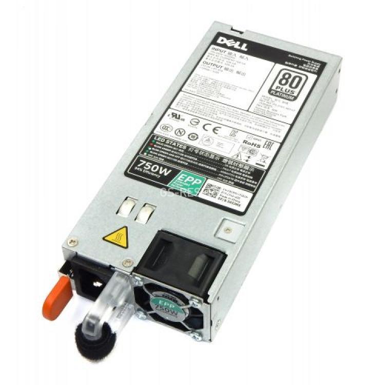 Резервный Блок Питания Dell 750Wt (Lite On) Platinum для серверов PowerEdge R530 R540 R630 R640 R730 R730XD R740 R740XD R830 R840 R930 T430 T440 T630 T640 R7415 R7425 PowerVault NX3240 NX3330(450-ADWS)