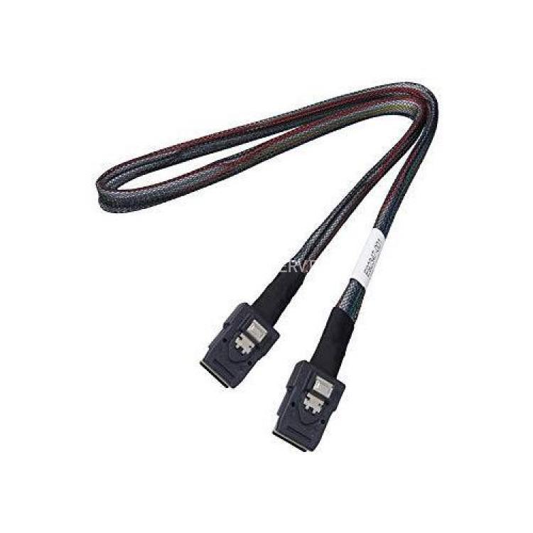 Шлейф SAS Intel 1xSFF-8087 (mSASx4) To 1xSFF-8087 (mSASx4) 65cm/0,65m(AXXCBL650MSMS)