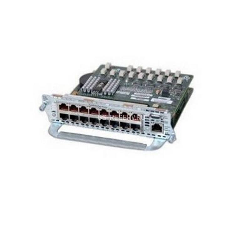 Модуль Cisco 16-port 10/100 EtherSwitch Network Module NM 16xRJ45 1xExt. Pwr. For 2600 2800 2900 3600 3700 3800 3900 Series(800-15156-02)