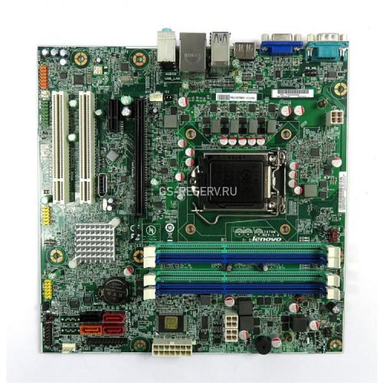 Материнская Плата Lenovo iQ77 Socket 1155 (LGA1155) 4DualDDRIII 4SATAII 1eSATA PCI-E16x PCI-E1x 2PCI SVGA DP LAN1000 AC97-6ch 4xUSB3.0 mATX For ThinkStation E31 ThinkCentre M92 M92p M8400T M6400T(03T7083)
