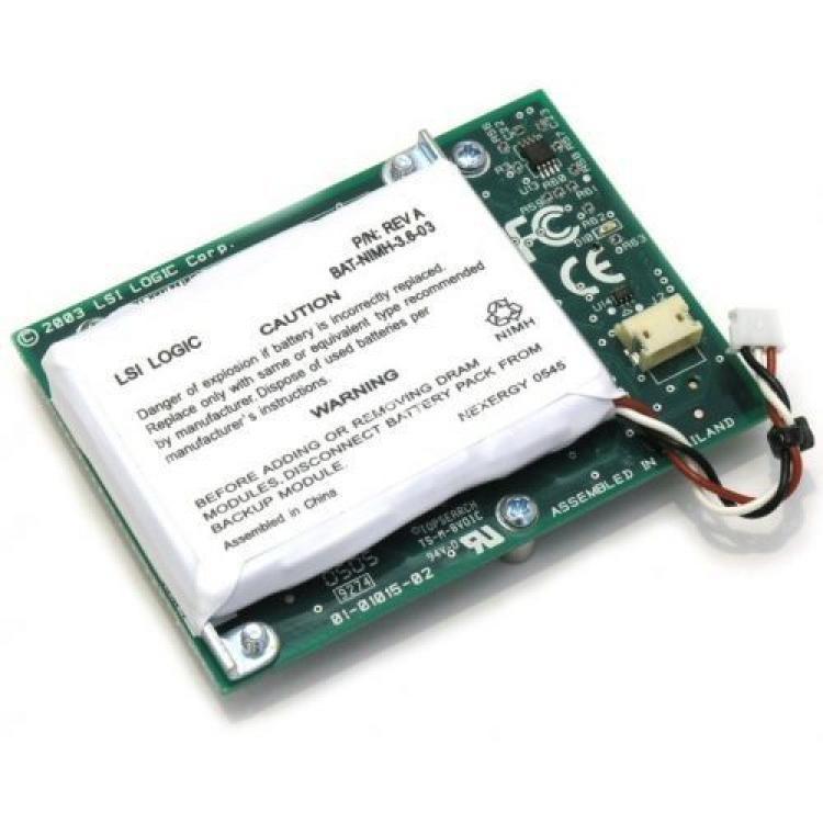 Батарея резервного питания (BBU) LSI Logic Smart Battery For MegaRAID SCSI 320-2X 320-0X MegaRAID SATA 300-8X MegaRAID SAS 8300XLP(LSIBBU03)