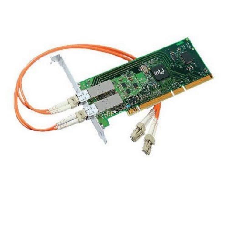 Сетевая Карта Intel PRO/1000 MF Dual Port i82546GB 2x1000Base-SX 2x1Гбит/сек Fibre Channel PCI/PCI-X(847744)