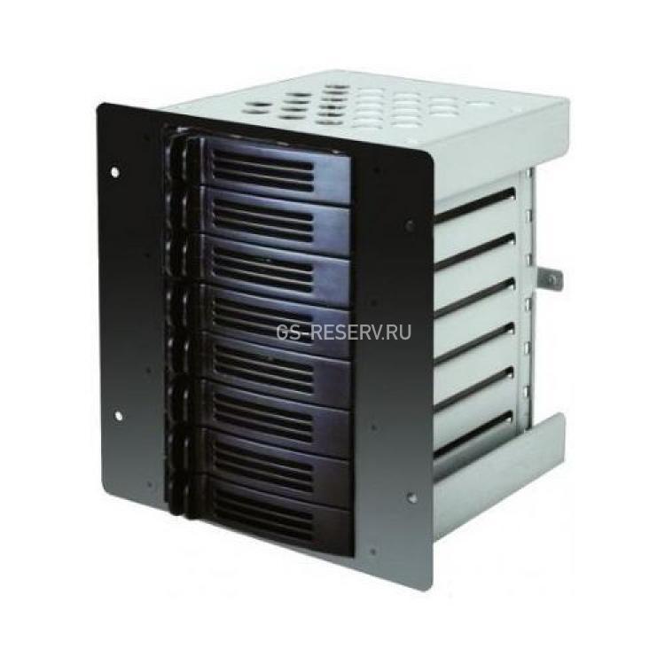 Корзина SAS/SATA Chenbro 6xSAS/SATAIII Hot Swap 2,5" 2xSFF8087 6G Black For SR209 SR105(84H220910-049)