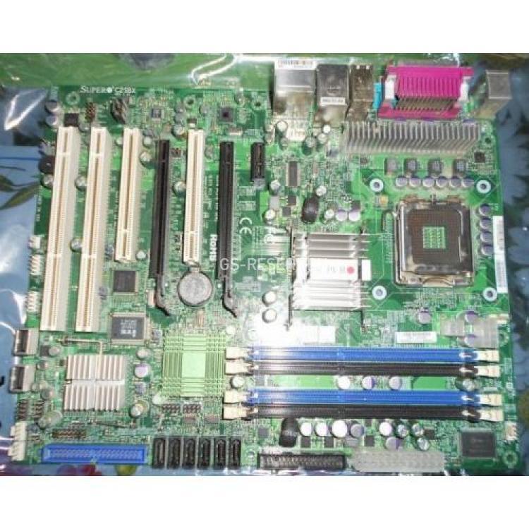 Материнская Плата Supermicro iX38 S775 4DualDDRIII-1333 6SATAII U100 2PCI-E16x PCI-E1x 2PCI-X 2PCI LAN1000 AC97-8ch ATX For CSE-733E-465B CSE-733i-465B CSE-733i-645 CSE-733T-465B CSE-733T-645 CSE-733TQ-645(C2SBX)