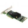 Контроллер SAS RAID Adaptec PMC PM8015 RAID on Chip (ROC) 1Gb Int-2xSFF-8643 Ext-4xSFF-8644 24xSAS/SATA RAID60 U600 6G LP PCI-E8x 3.0(2280900-R)