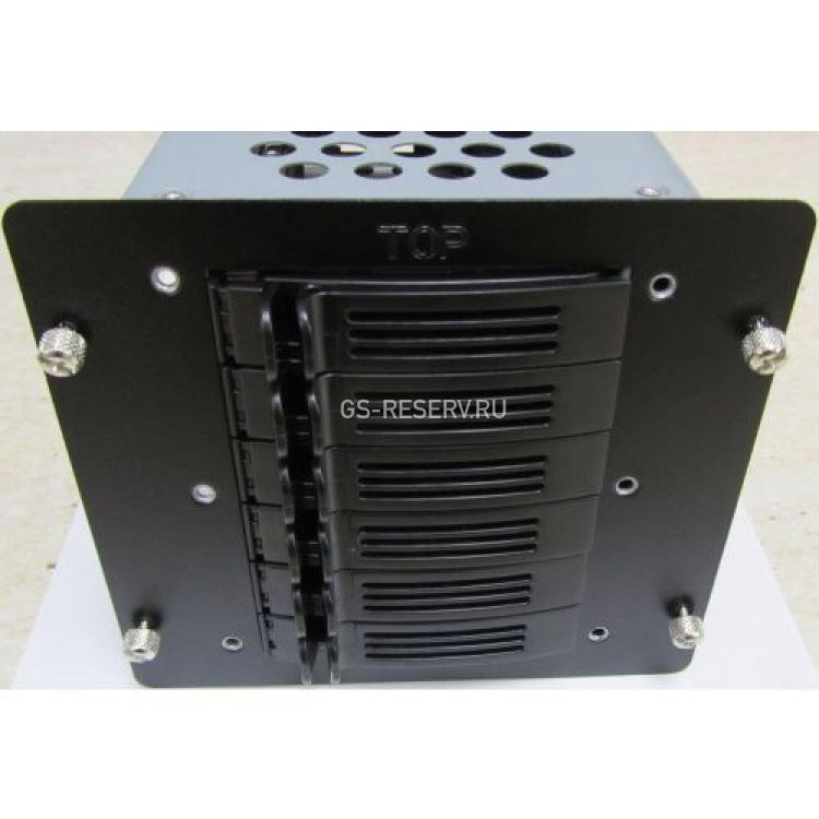 Корзина SAS/SATA Chenbro 6xSAS/SATAIII Hot Swap 2,5" 2xSFF8087 6G Black For SR107(84H210710-067)