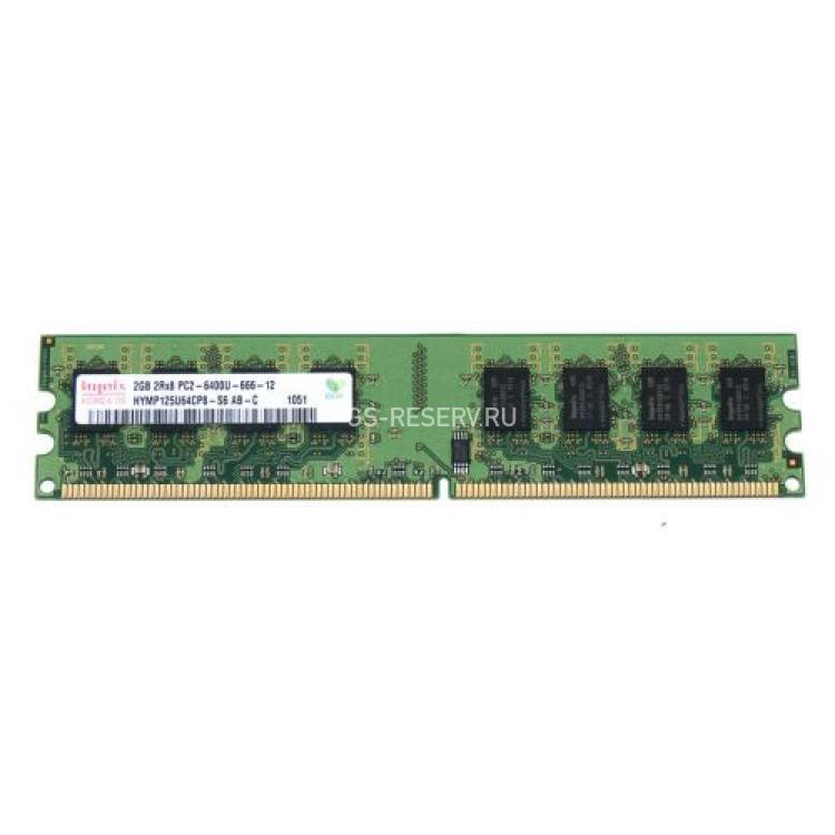 RAM DDRII-800 Hynix 2Gb 2Rx8 PC2-6400U(HYMP125U64CP8-S6)