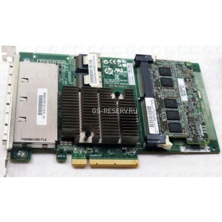 Контроллер SAS RAID HP Smart Array 2Gb FBWC Int-2xSFF8087 Ext-4xSFF8088 (miniSAS) 24xSAS/SATA RAID60 U600 PCI-E8x 3.0 For DL160 Gen8 DL360e Gen8 DL360p Gen8 DL380e Gen8 DL380p Gen8 DL385p Gen8 DL560 Gen8 DL580 Gen8 DL580 Gen9(HSTNM-B027)