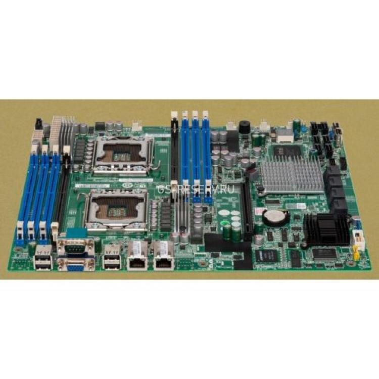 Материнская Плата Lenovo (Tyan) i5520 Dual Socket 1366 8DDRIII 14xSATAII PCI-E16x SVGA 2GbLAN E-ATX 6400Mhz 1U/2U For ThinkServer RD240(S7007)