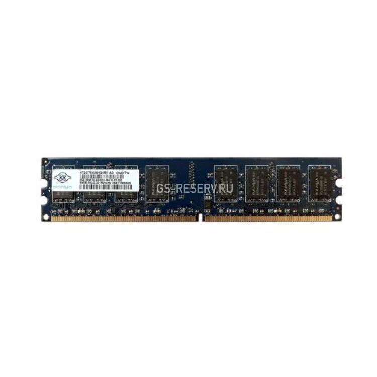 RAM DDRII-800 Nanya 2Gb 2Rx8 PC2-6400U(NT2GT64U8HD0BY-AD)