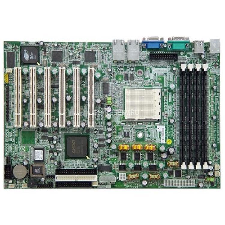 Материнская Плата Tyan Tomcat K8S AMD8111 S940 4DualDDR400 4SATA U133 6PCI 2xGbLAN ATX 1000Mhz(S2850G2NR-ETR)