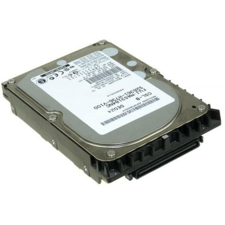 Жесткий Диск Fujitsu 18,4Gb (U320/15000/8Mb) 80pin U320SCSI(CA06227-B100)