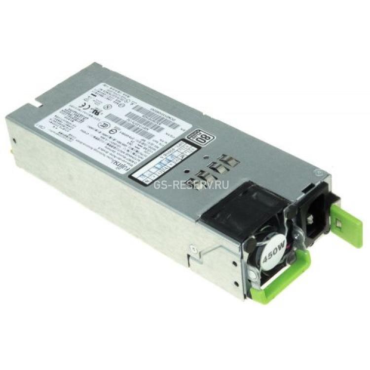 Резервный Блок Питания Fujitsu-Siemens 450Wt (Delta) Platinum для Primergy RX300S7 RX200S8 RX200S7 RX100S7 TX300S7 TX200S7 TX150S8 TX140S1 SX150S8(S26113-E575-V52)