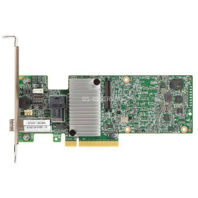 Контроллер SAS RAID LSI Logic LSISAS3108 1Gb DDR3 Int-1xSFF-8643 Ext-1xSFF-8644 8xSAS/SATA RAID60 U1200 12G SAS LP PCI-E8x 3.0(05-25190-02)