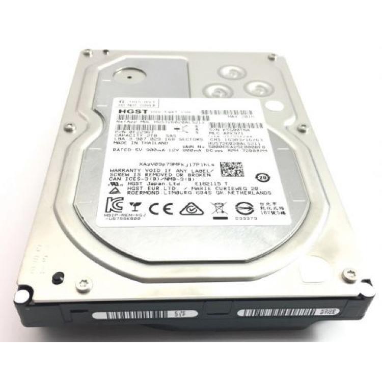 Жесткий Диск HGST Ultrastar 7K6000 SED 2Tb (U1200/7200/128Mb) AF SED 512n 12G SAS 3,5"(HUS726020ALS211)