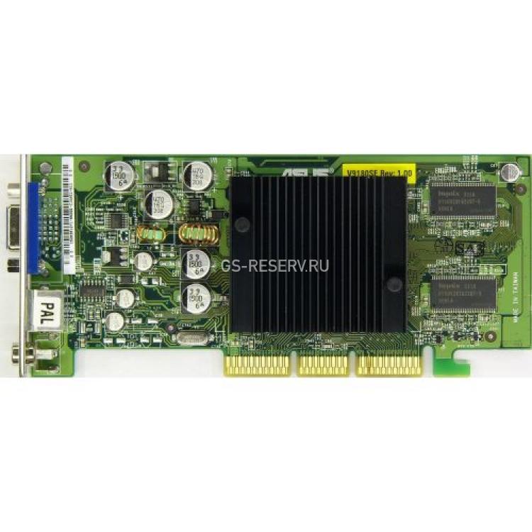 Видеокарта ASUS GF4MX440-8X 64Mb 64Bit DDR TV-Out AGP8x(V9180SE/T/P/64M/A)