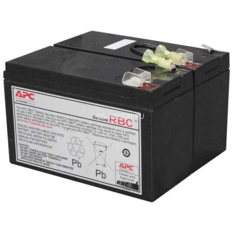 Комплект Аккумуляторных Батарей APC 12V/9Ah 2xBatteries Для BN1250LCD BR1200LCDi BR1500LCDI BX1300LCD BX1500LCD(RBC109)