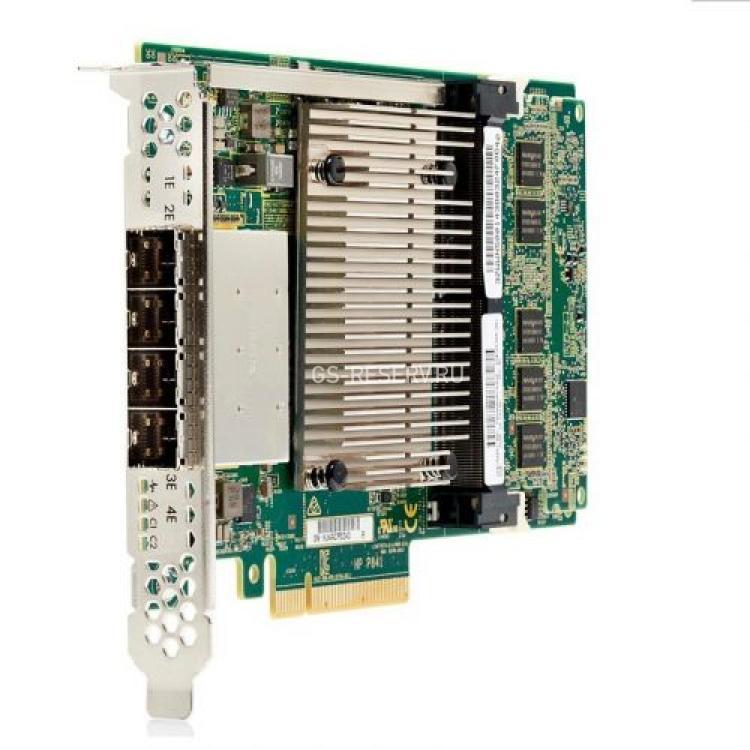 Контроллер SAS RAID HP Smart Array 4Gb FBWC Ext-4xSFF-8644 16xSAS/SATA RAID60 U1200 12G PCI-E8x 3.0 For DL20 Gen9 DL80 Gen9 DL120 Gen9 DL180 Gen9 DL360 Gen9 DL380 Gen9 DL560 Gen9 ML30 Gen9 ML110 Gen9 ML150 Gen9 ML350 Gen9 Apollo(726905-001)