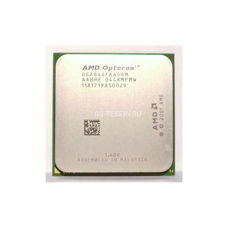 Процессор AMD Opteron MP 846 2000Mhz (1024/1000/1,3v) Athens Socket 940(OSA846FAA5BM)