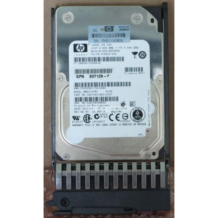 Жесткий Диск HP (Seagate) Savvio 15K.2 ST9146852SS 146Gb (U600/15000/16Mb) 6G SAS 2,5" For Gen4 Gen5 Gen6 Gen7 Integrity rx2800 i2 i4 rx6600 rx3600 rx2660(512544-002)