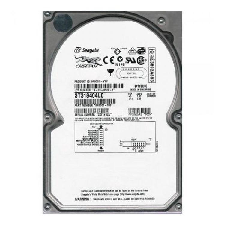 Жесткий Диск Seagate Cheetah 18XL 18,4Gb (U160/10000/4Mb) 80pin U160SCSI(9N9001)