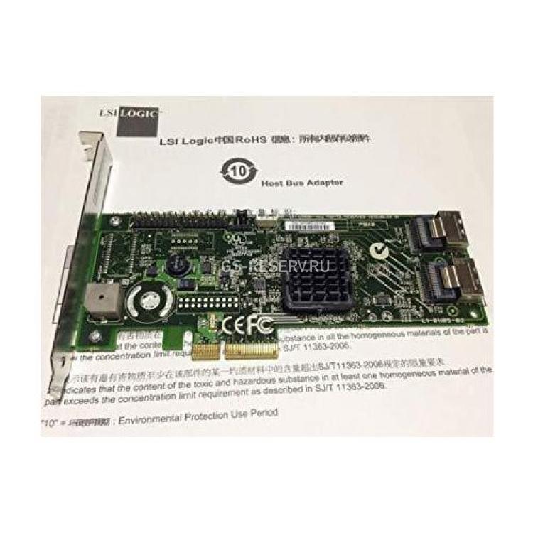 Контроллер SAS RAID LSI Logic LSISAS1078 Int-2xSFF8087 8xSAS/SATA RAID5 U300 LP PCI-E4x(MegaRAID SAS 8208ELP)