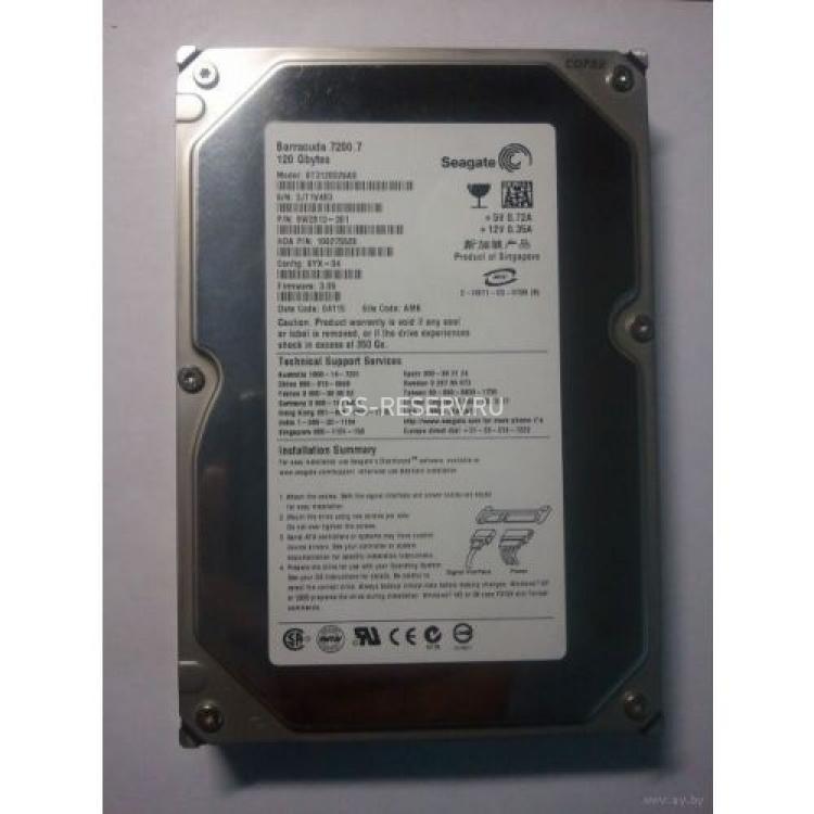 Жесткий Диск Seagate Barracuda 7200.7 120Gb (U150/7200/8Mb) SATA(ST3120026AS)