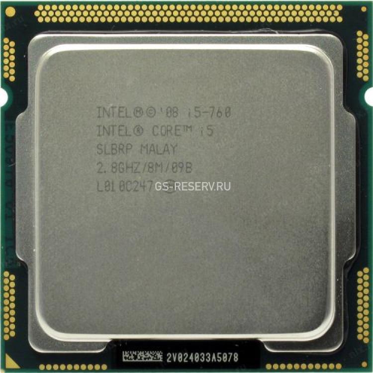 Процессор Intel Core i5 2800Mhz (2500/L3-8Mb) Quad Core Socket LGA1156 Lynnfield(SLBRP)