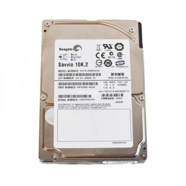 Жесткий Диск Seagate Savvio 10K.2 146,8Gb (U300/10000/16Mb) SAS 2,5"(ST9146802SS)