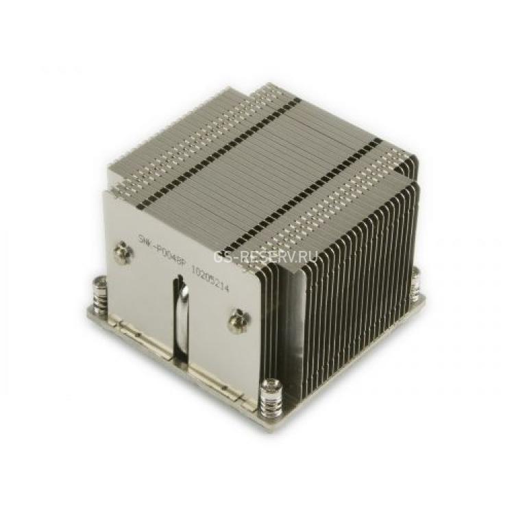 Радиатор 2U Supermicro Socket LGA2066 LGA2011-3 LGA2011 Cu/Al/Тепловые Трубки Passive(SNK-P0048P)