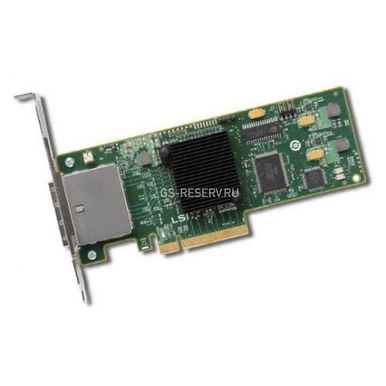 Контроллер SAS LSI Logic Ext-2xSFF8088 8xSAS/SATA RAID10 U600 PCI-E8x 2.0(SAS9200-8e)