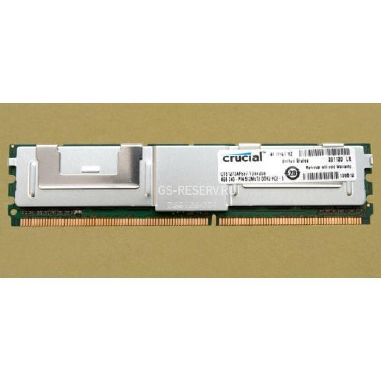RAM FBD-667 Crucial 4Gb 2Rx4 PC2-5300F(CT51272AF667)
