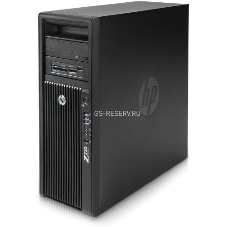 Рабочая Станция HP Z220 CMT Workstation Xeon QC E3-1245V2 3.4Ghz/ iC216/ 8(32)Gb DDRIII/ Video/ 1(3)x1Tb HDD 3,5" SAS/SATA NHP/ DVD-RW/ LAN1000/ AC97/ ATX 400Wt/Win8PRO(D3J88UT)