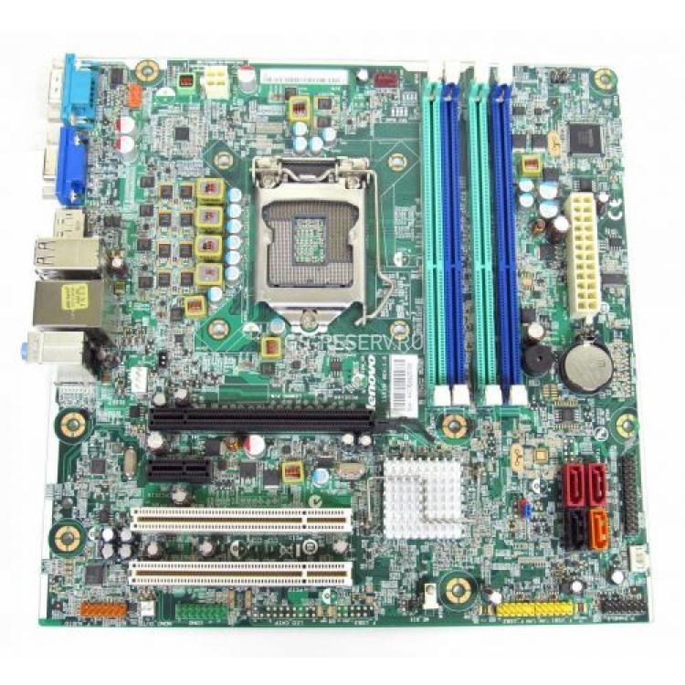 Материнская Плата Lenovo iQ67 S1155 HT 4DualDDRIII 4SATAII PCI-E16x PCI-E1x 2PCI Video HDMI LAN1000 AC97-8ch mATX 2500Mhz For ThinkCentre M91 M91p M81 M81p(03T6560)