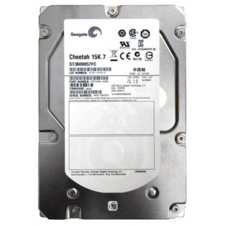 Жесткий Диск Seagate Cheetah 15K.7 600Gb (U4096/15000/16Mb) 40pin Fibre Channel 3,5"(9FN004)